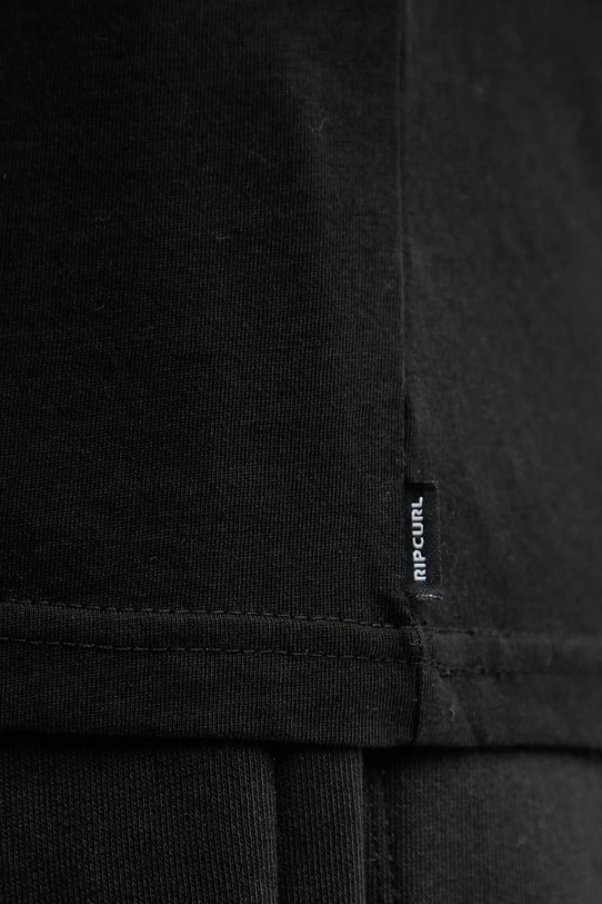 Rip Curl tricou din bumbac DESTI ANIMALS 0OHMTE negru