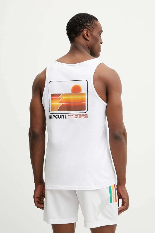 Abbigliamento Rip Curl t-shirt in cotone SURF REVIVAL 0OIMTE bianco