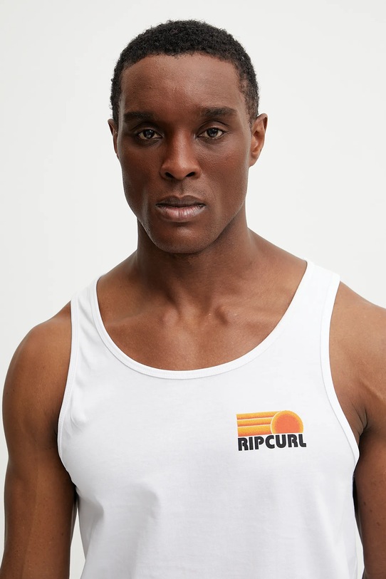 Rip Curl tricou din bumbac SURF REVIVAL alb 0OIMTE