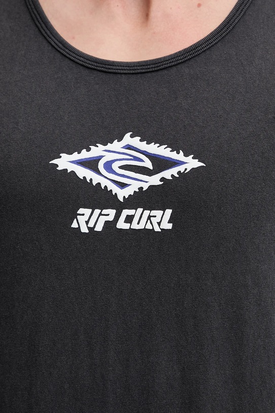 Βαμβακερό μπλουζάκι Rip Curl RAW ENERGY 0OKMTE γκρί