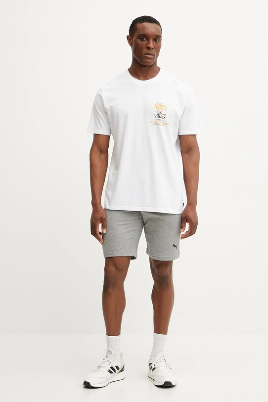 Rip Curl tricou SHAPER ADDRESS 0Q7MTE alb SS25