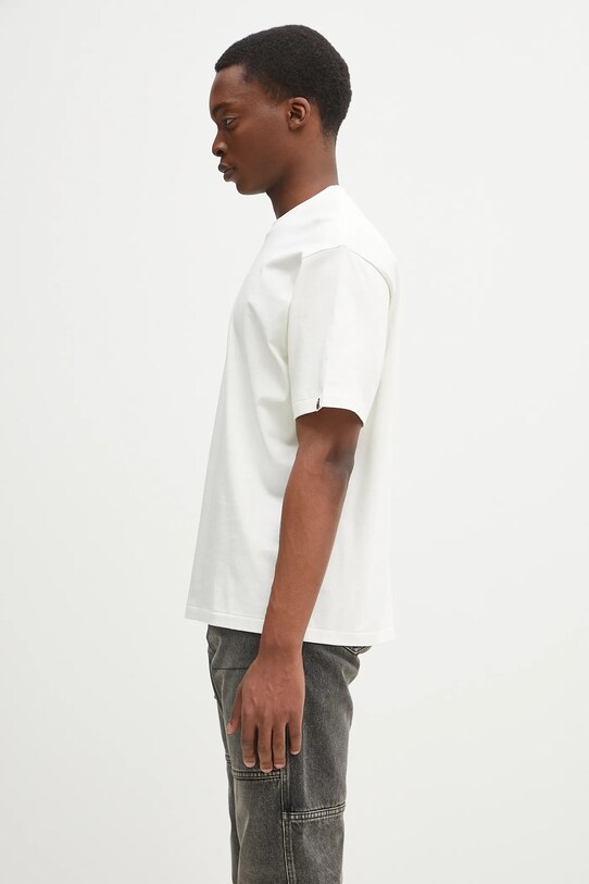 A Bathing Ape t-shirt in cotone Ape Head 1L30110305 beige SS25