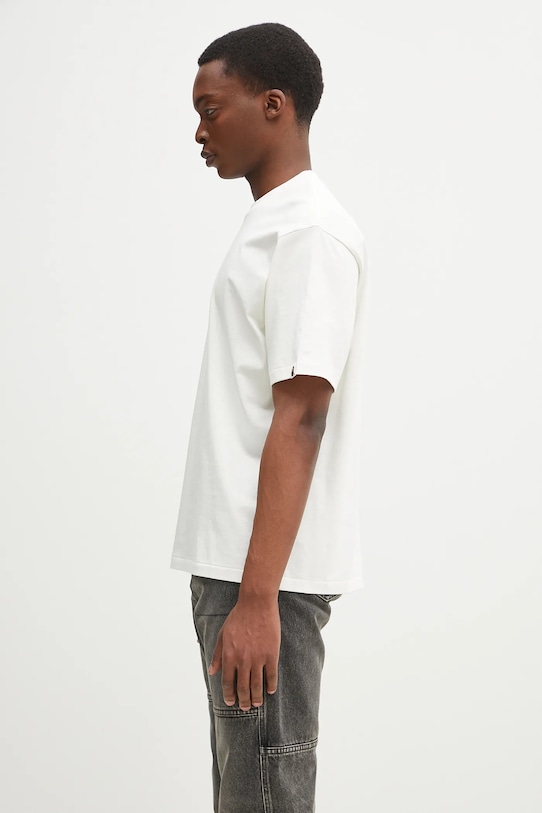 Бавовняна футболка A Bathing Ape Ape Head 1L30110305 бежевий SS25