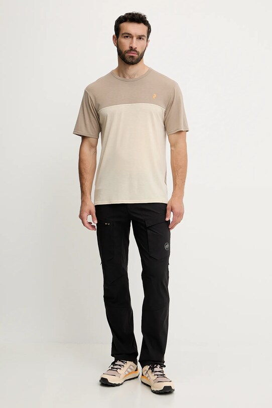 Peak Performance tricou sport G80177 bej SS25