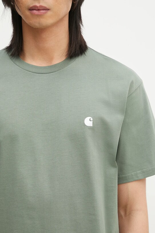 Carhartt WIP cotton t-shirt S/S Madison T-Shirt green I033000.22XXX