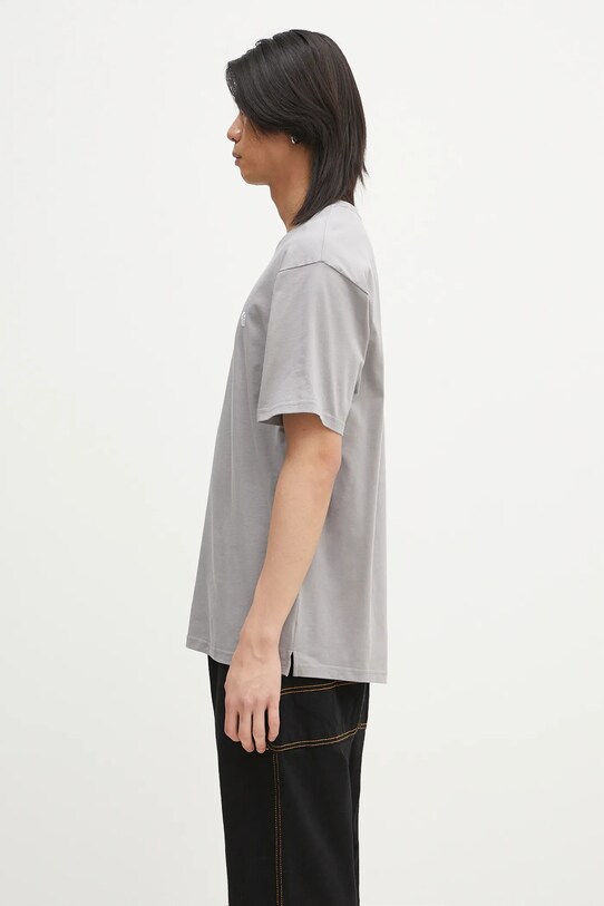 Carhartt WIP t-shirt in cotone S/S Madison T-Shirt I033000.2QEXX grigio SS25