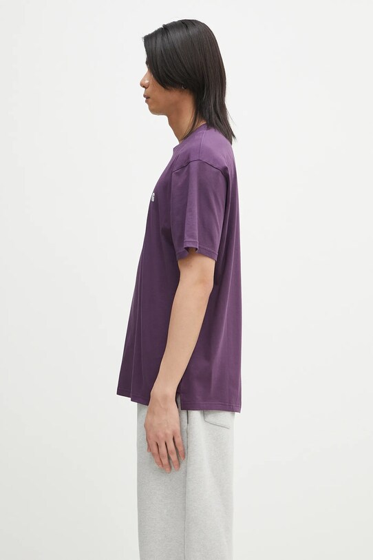 Bavlněné tričko Carhartt WIP S/S Madison T-Shirt I033000.2RPXX fialová SS25