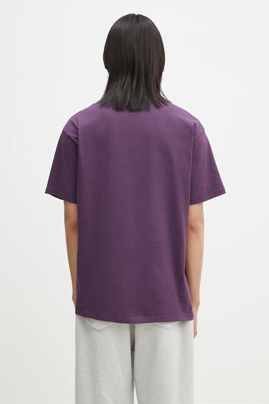Oblečení Bavlněné tričko Carhartt WIP S/S Madison T-Shirt I033000.2RPXX fialová
