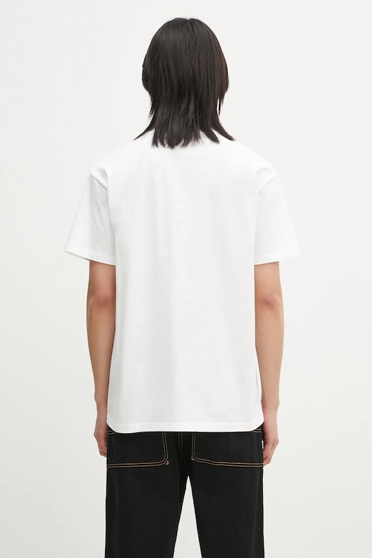 Одяг Бавовняна футболка Carhartt WIP S/S Pocket Heart T-Shirt I032128.00AXX білий