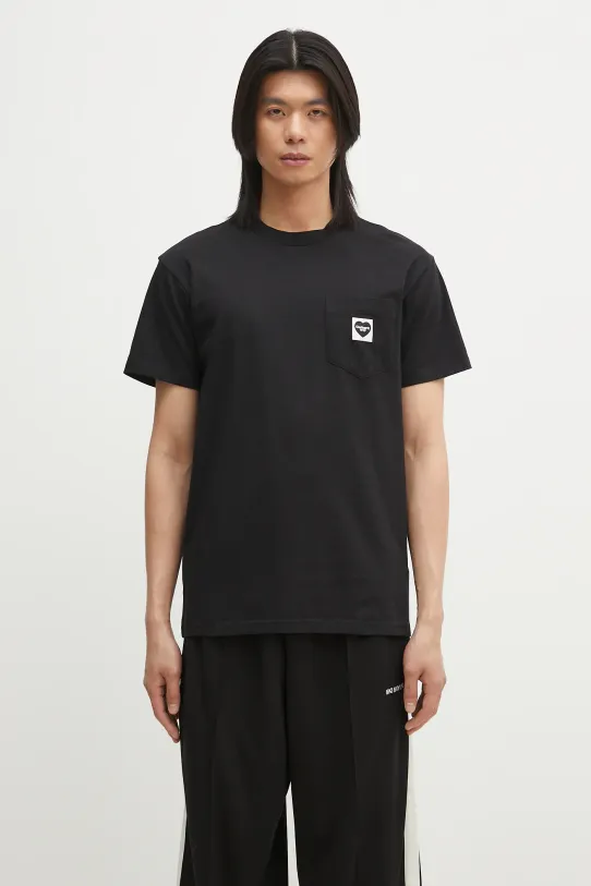 Carhartt WIP cotton t-shirt S/S Pocket Heart T-Shirt cotton black I032128.00EXX