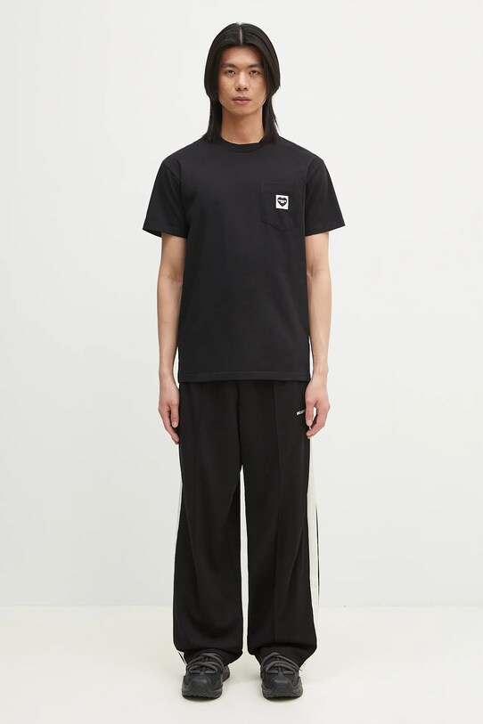 Pamučna majica Carhartt WIP S/S Pocket Heart T-Shirt I032128.00EXX crna
