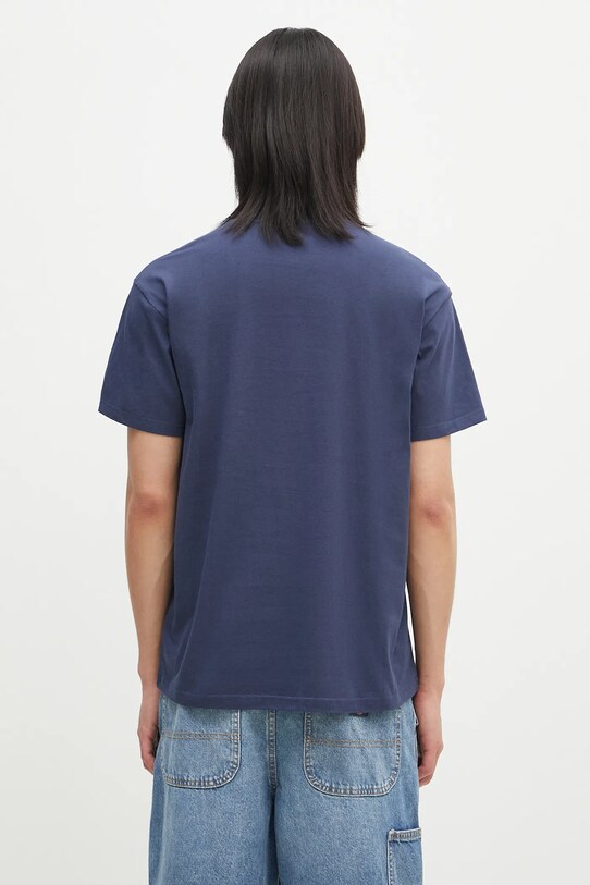 Дрехи Памучна тениска Carhartt WIP S/S Pocket Heart T-Shirt I032128.01XX тъмносин