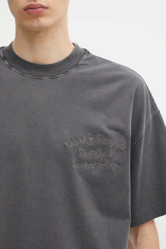 Carhartt WIP cotton t-shirt S/S Bait Shack T-Shirt gray I034660.89GD