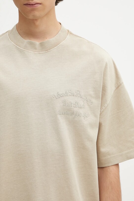 Carhartt WIP cotton t-shirt S/S Bait Shack T-Shirt beige I034660.G1GD