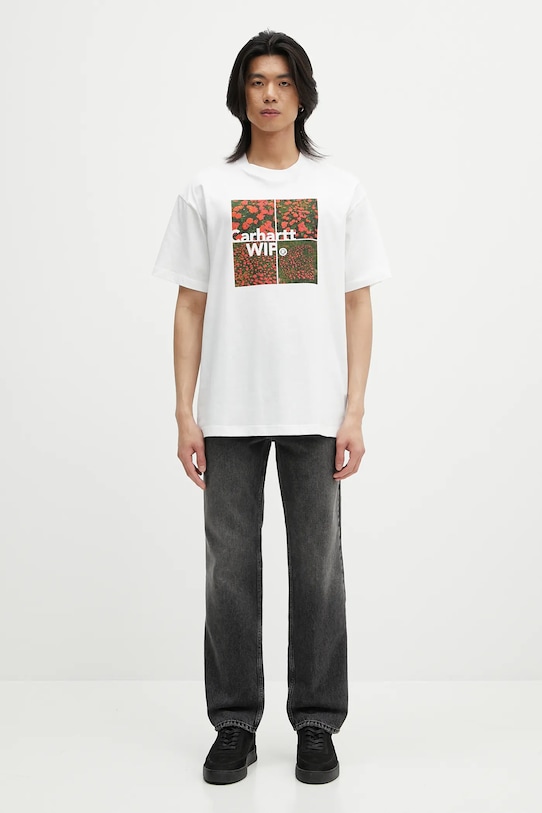Tričko Carhartt WIP S/S Valley T-Shirt I034657.02XX biela