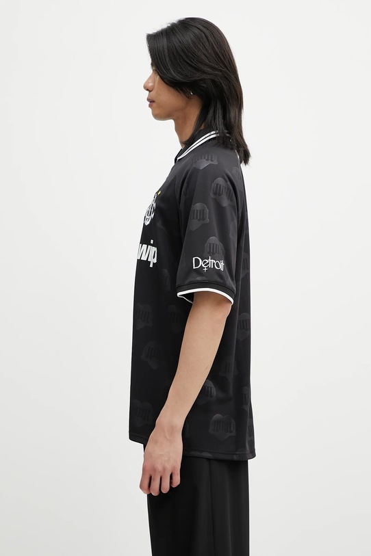 Carhartt WIP polo shirt S/S Hartt’s Football T-Shirt I034625.2UFXX black SS25