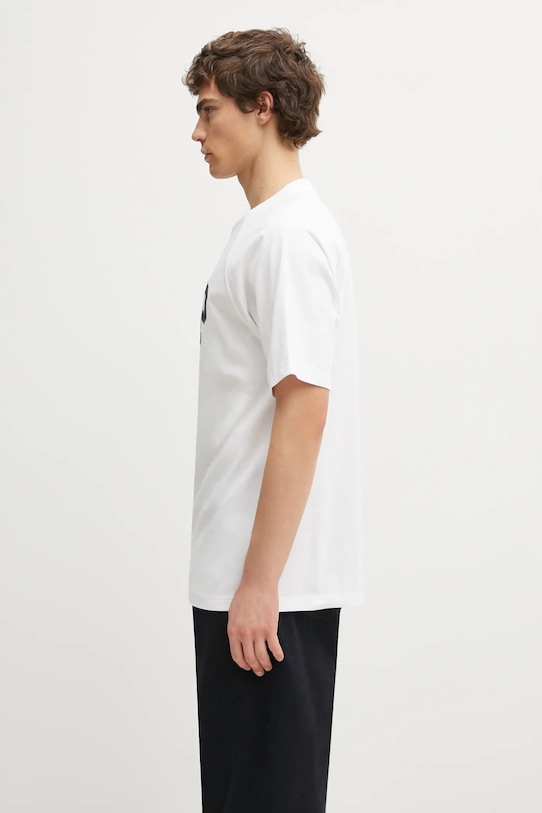 Βαμβακερό μπλουζάκι Carhartt WIP S/S WIP T-Shirt I034646.2Y2XX λευκό SS25