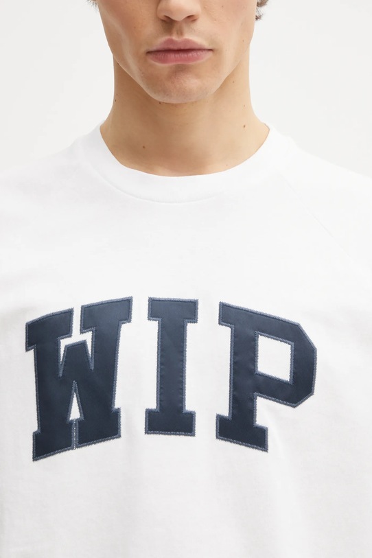 Βαμβακερό μπλουζάκι Carhartt WIP S/S WIP T-Shirt λευκό I034646.2Y2XX