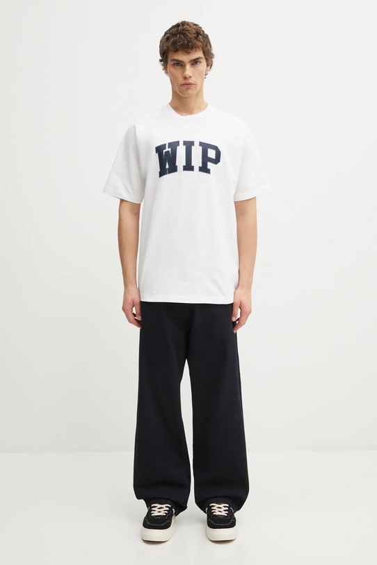 Βαμβακερό μπλουζάκι Carhartt WIP S/S WIP T-Shirt I034646.2Y2XX λευκό