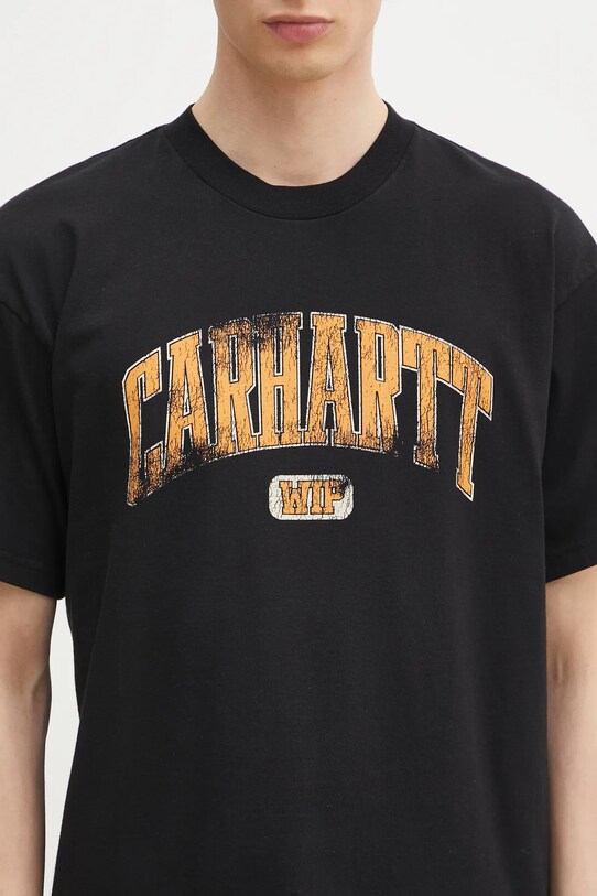 Бавовняна футболка Carhartt WIP S/S Lecture T-Shirt чорний I034766.894G
