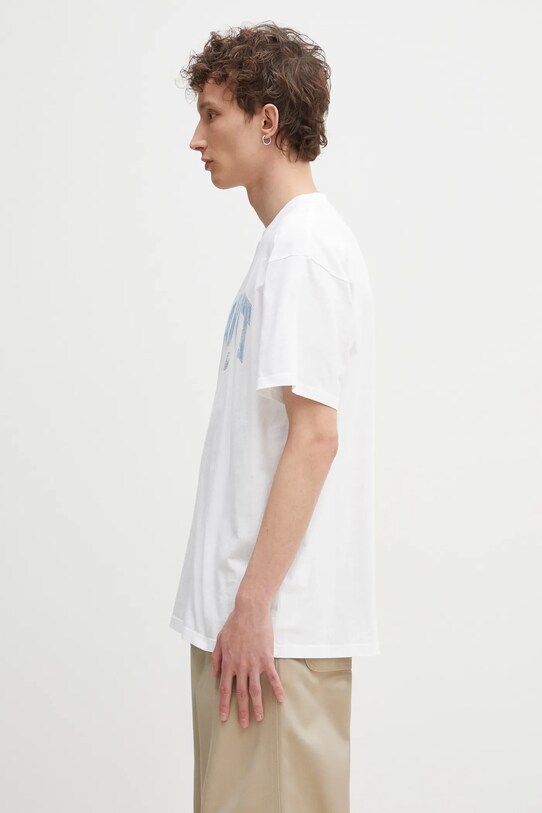 Хлопковая футболка Carhartt WIP S/S Lecture T-Shirt I034766.024G белый SS25