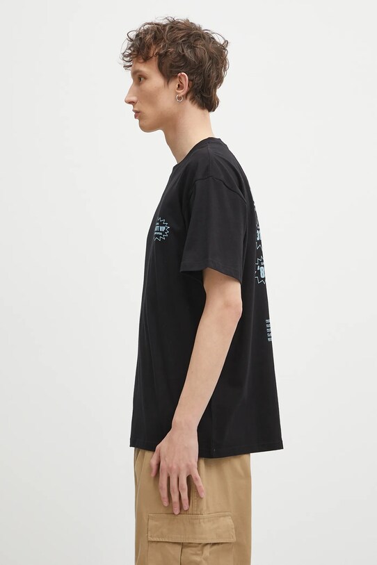 Хлопковая футболка Carhartt WIP S/S Catalogue T-Shirt I034644.2X8XX чёрный SS25