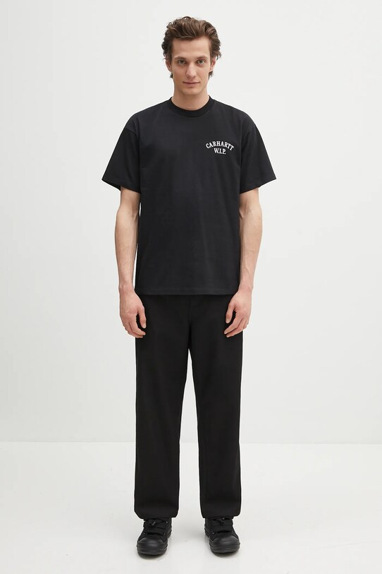 Carhartt WIP cotton t-shirt S/S Cabinetry T-Shirt I034779.0D2XX black