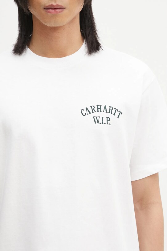 Памучна тениска Carhartt WIP S/S Cabinetry T-Shirt бял I034779.00AXX