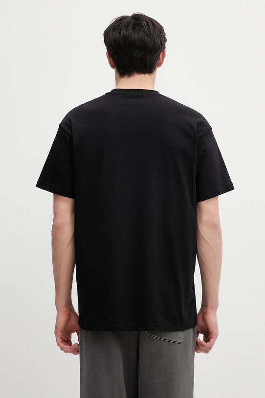 Одяг Бавовняна футболка Carhartt WIP S/S Jacob Rochester T-Shirt I034780.89XX чорний