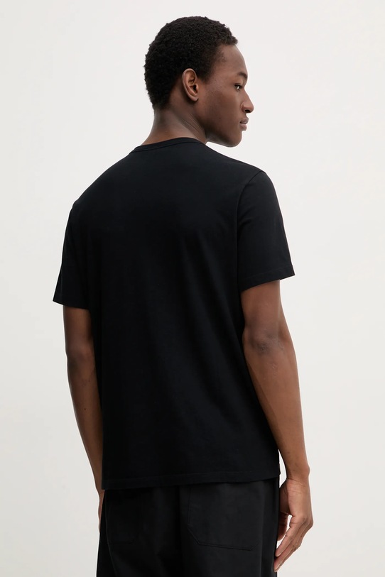 Îmbrăcăminte FROM FUTURE tricou reversibil din bumbac MTS00225 negru