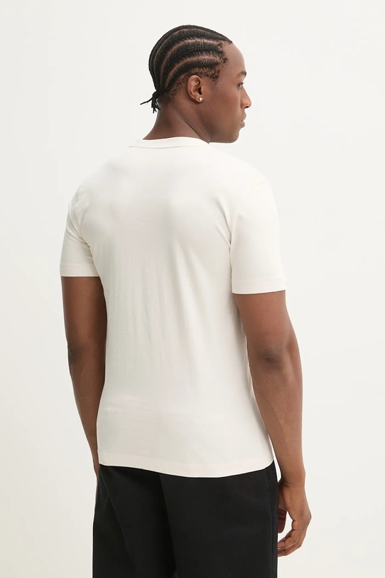 Bavlnené tričko Abercrombie & Fitch 3-pak KI124.5044.200 tmavomodrá