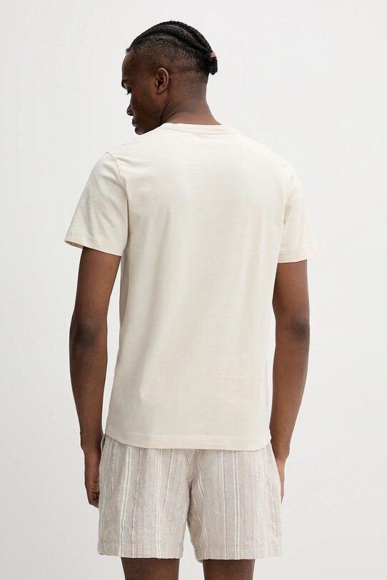 Îmbrăcăminte Abercrombie & Fitch tricou din bumbac KI124.5068.175 bej
