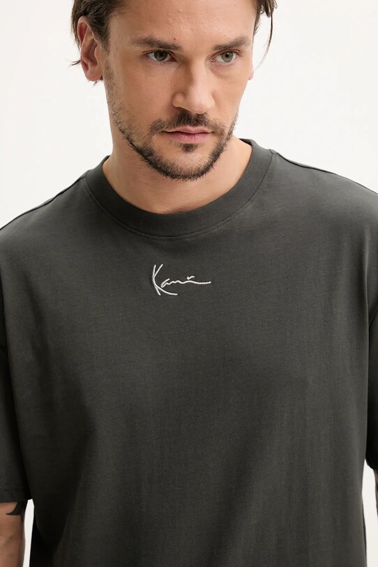 Karl Kani t-shirt bawełniany szary 60300186
