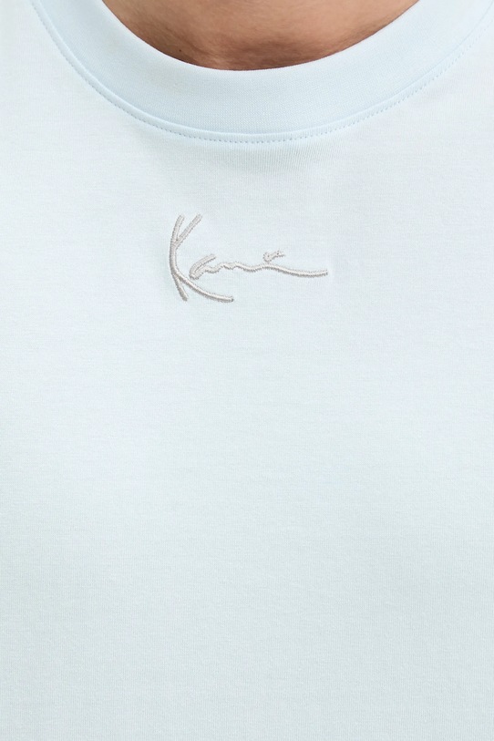 Bavlnené tričko Karl Kani 60300187 modrá