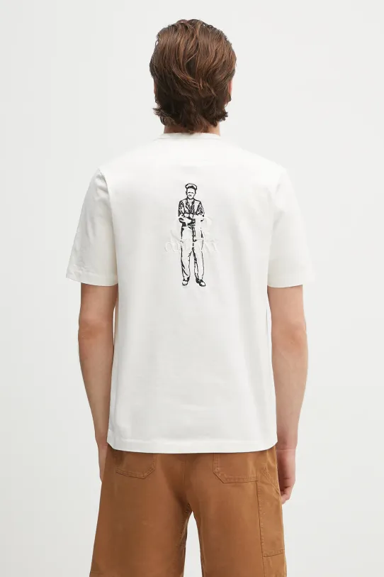 Odzież C.P. Company t-shirt bawełniany 18CMTS106A110301W biały