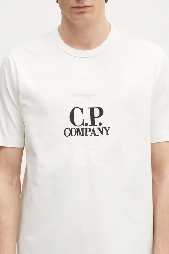 C.P. Company t-shirt in cotone bianco 18CMTS106A110301W