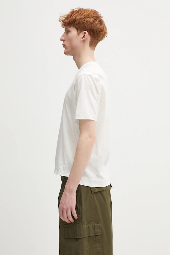 Бавовняна футболка 18CMTS256A110302W білий SS25