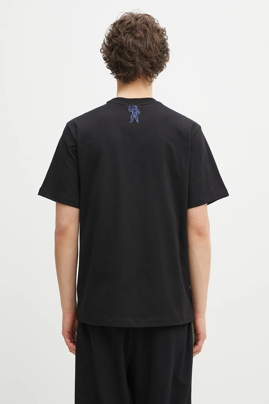 Îmbrăcăminte Billionaire Boys Club tricou din bumbac Cracked Flock Print Astro T-Shirt B25156 negru