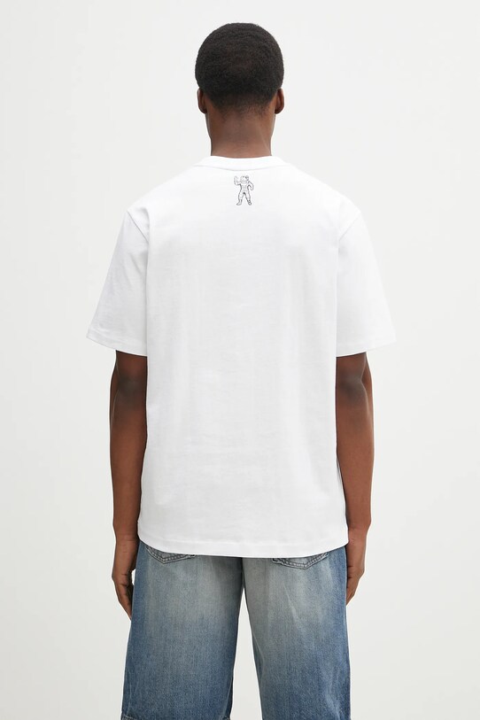 Одяг Бавовняна футболка Billionaire Boys Club Diamond Script Logo T-Shirt B25162 білий