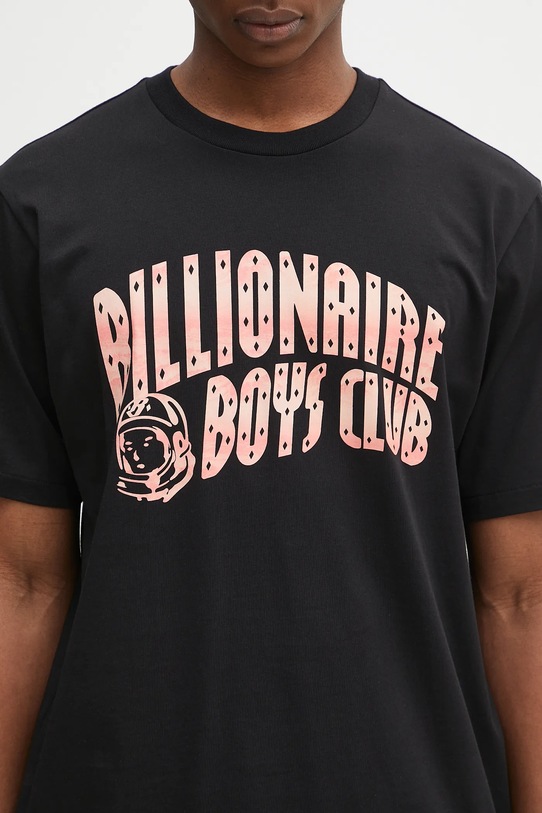 Бавовняна футболка Billionaire Boys Club Mountain Fill Arch Logo T-Shirt чорний B25154