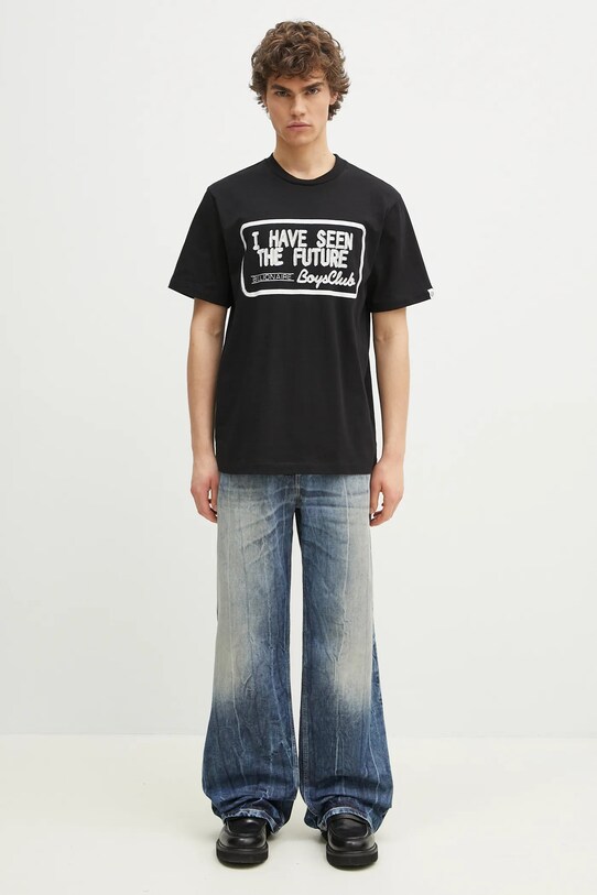 Bavlněné tričko Billionaire Boys Club Future T-Shirt B25161 černá