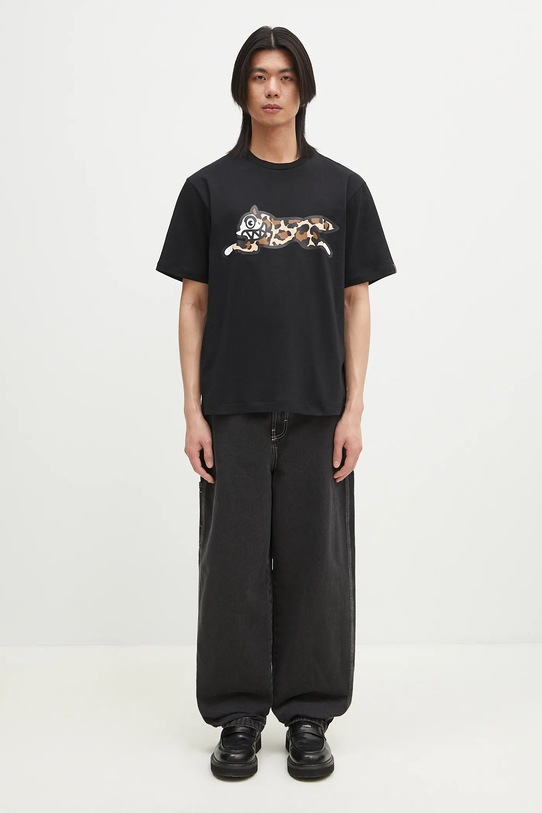 Хлопковая футболка ICECREAM Running Dog T-Shirt IC25141 чёрный