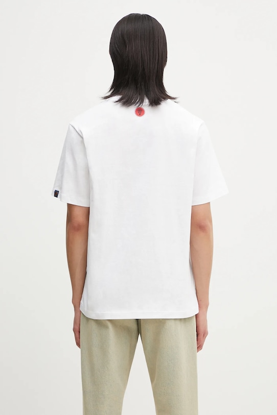 Ρούχα Βαμβακερό μπλουζάκι ICECREAM Anarchy T-Shirt IC24461 λευκό