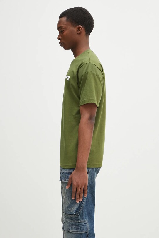 Kenzo cotton t-shirt Boke Flower 2.0 FF55TS4894SG.50 green SS25