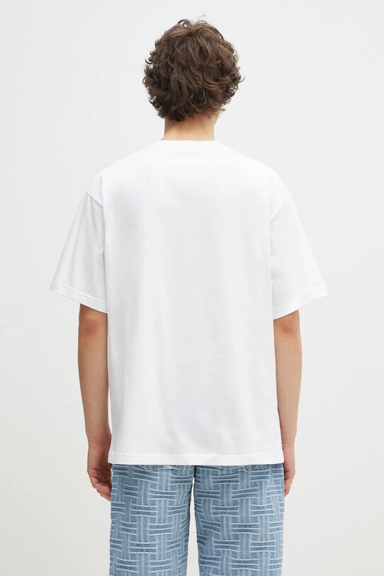 Oblečení Bavlněné tričko Kenzo Boke Flower 2.0 FF55TS4914SG.01 bílá