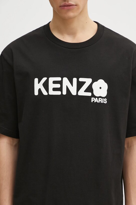 Хлопковая футболка Kenzo Boke Flower 2.0 чёрный FF55TS4914SG.99J