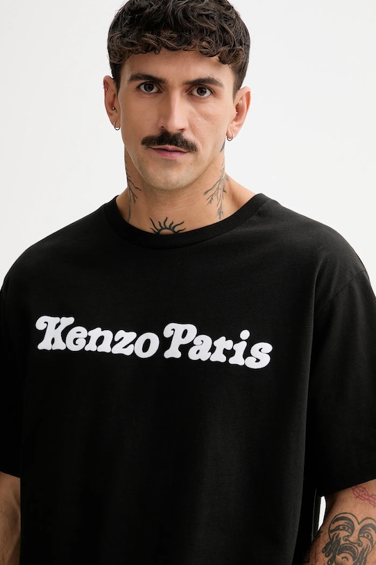 Kenzo t-shirt bawełniany x Verdy czarny FF55TS4994SG.99J