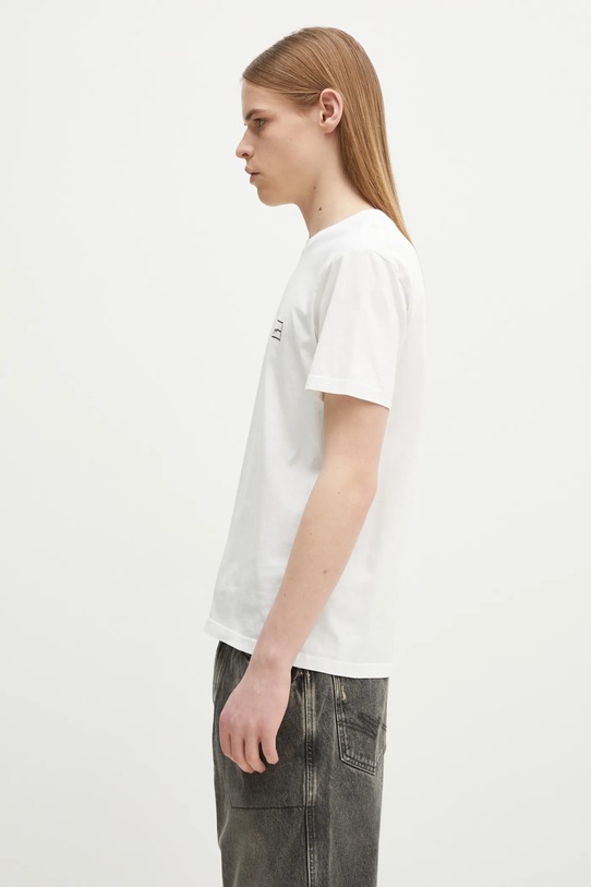 Памучна тениска Kenzo FF55TS5254SO.02 бял SS25