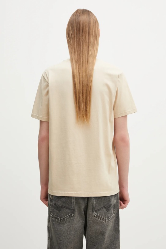 Odzież Kenzo t-shirt bawełniany FF55TS5254SO.11 beżowy