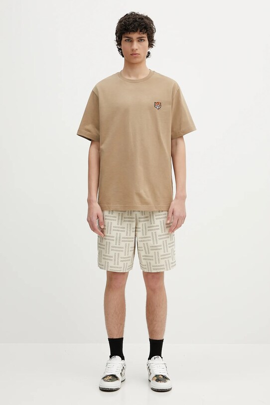 Βαμβακερό μπλουζάκι Kenzo Happy Tiger FF55TS5274SG.10